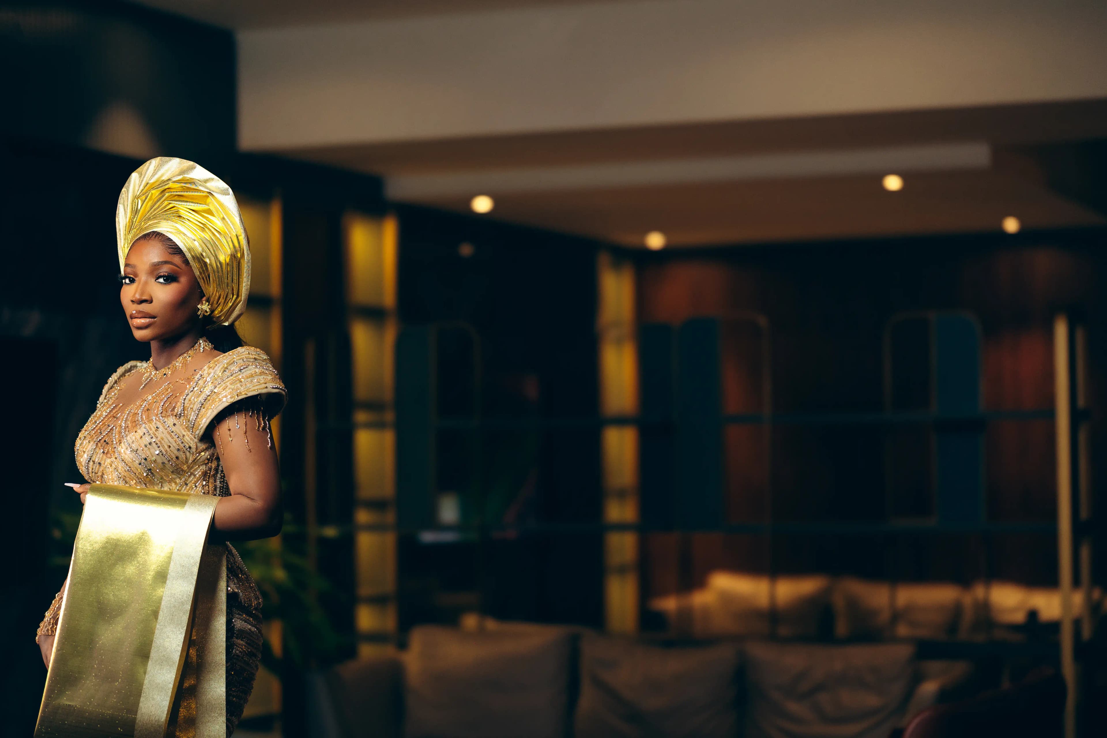 Elegant bridal fashion background