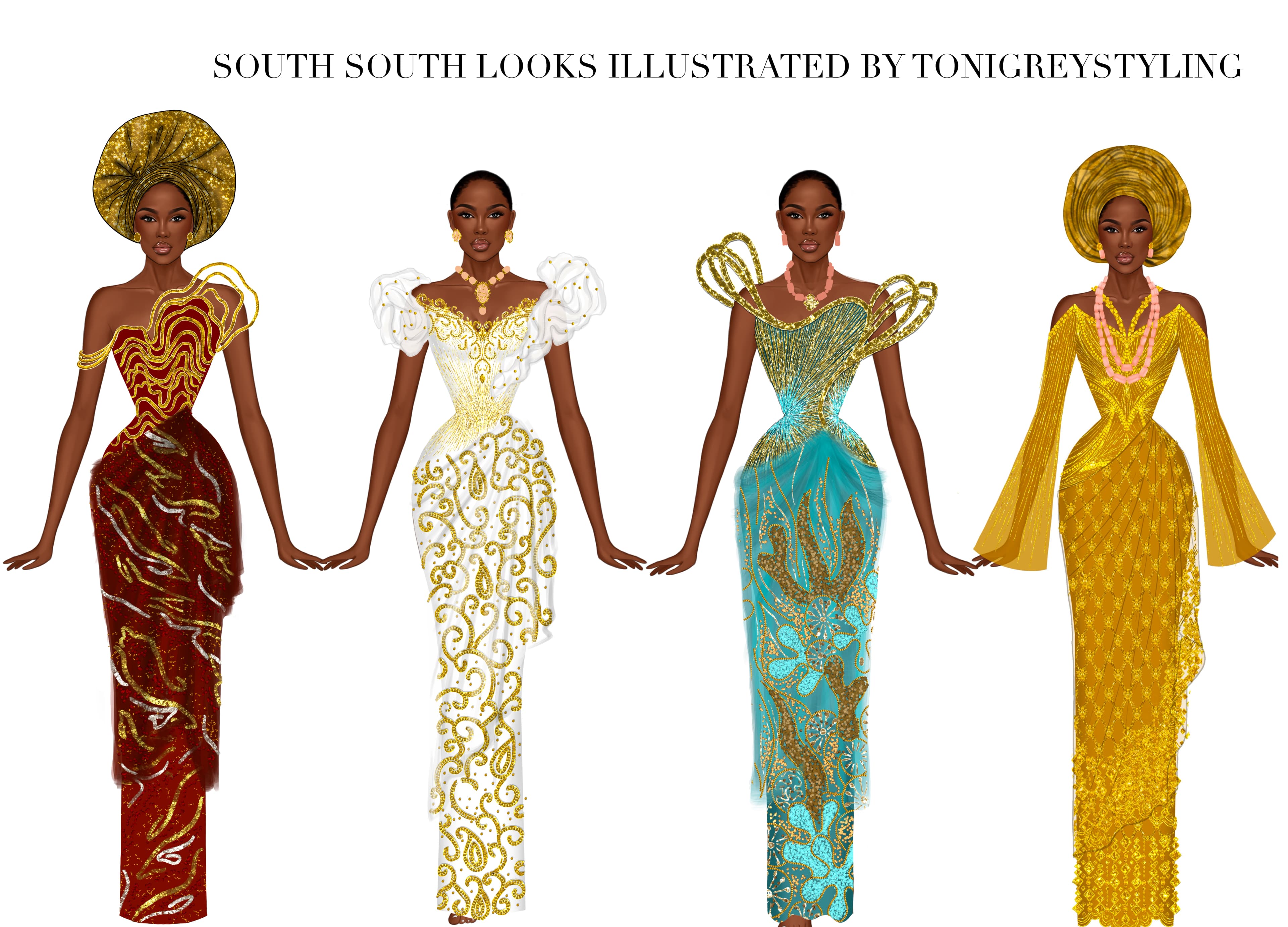 Tonigrey Styling Illustrations